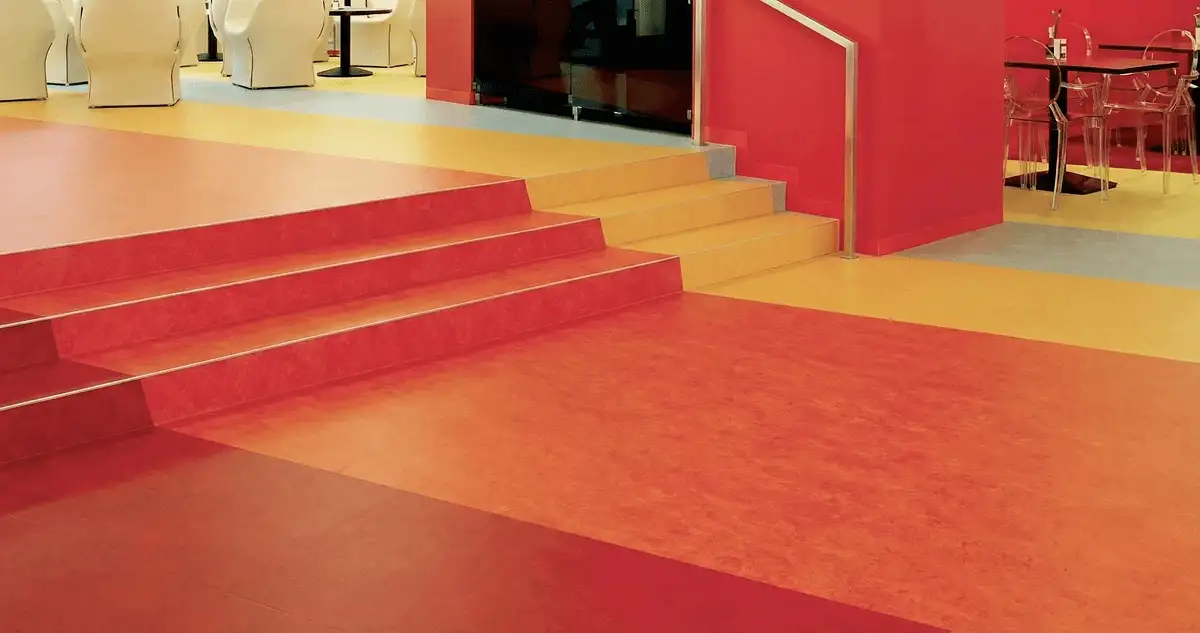 Snack bar with beautiful professionally installed linoleum flooring in Cleveland, OH